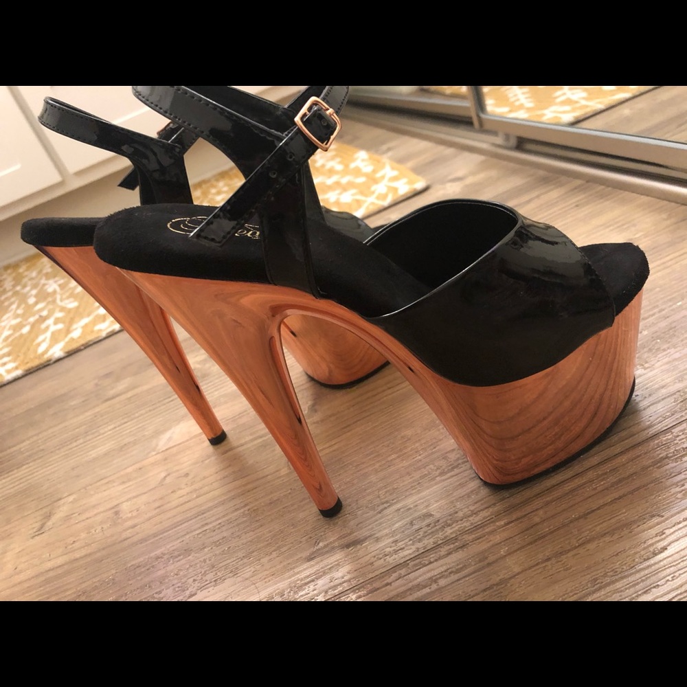 Roségold Super High Party Heels